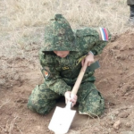 копают окопы солдаты рф